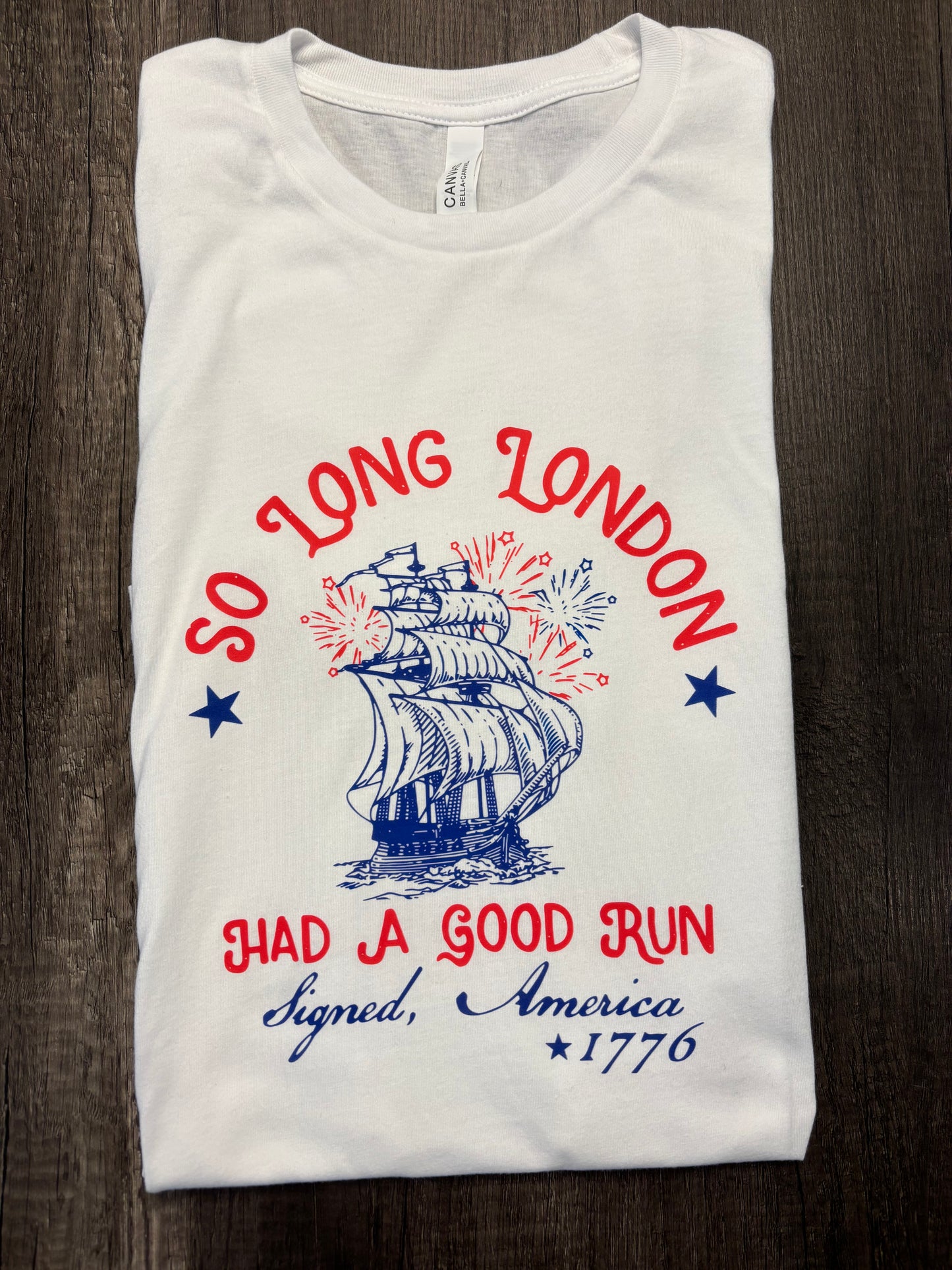 SO LONG, LONDON SHIRT