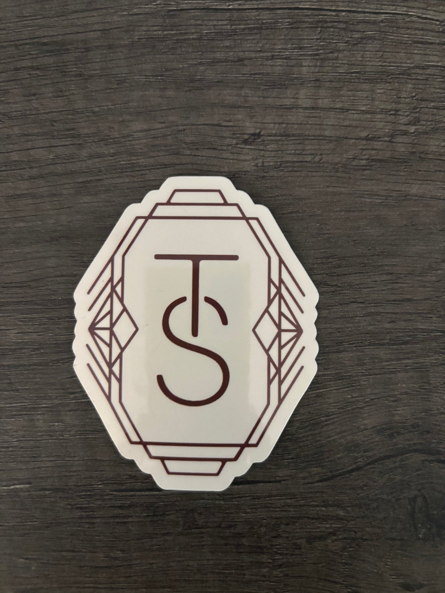 TS LOGO STICKER
