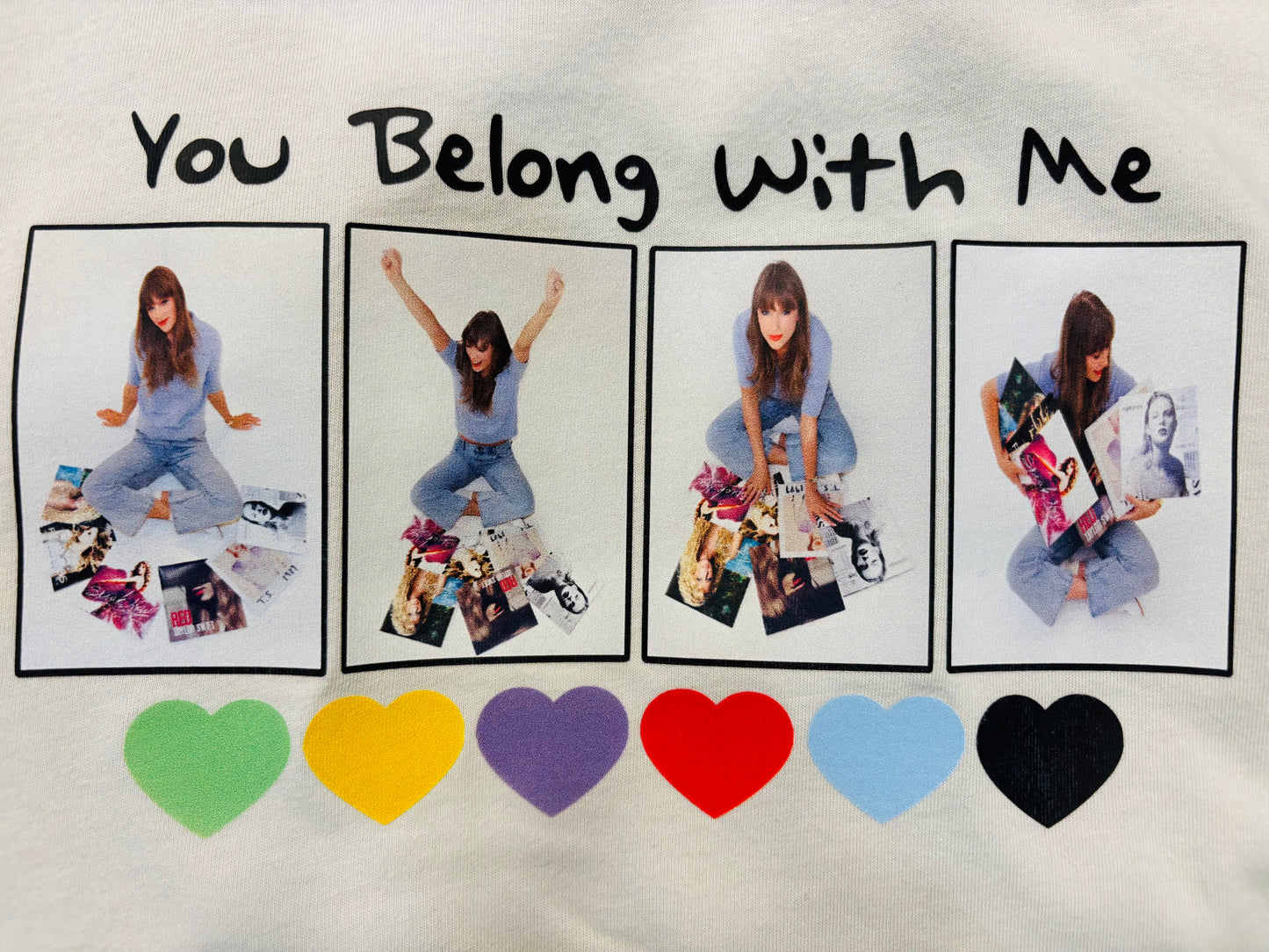 YOU BELONG WITH ME SHIRT