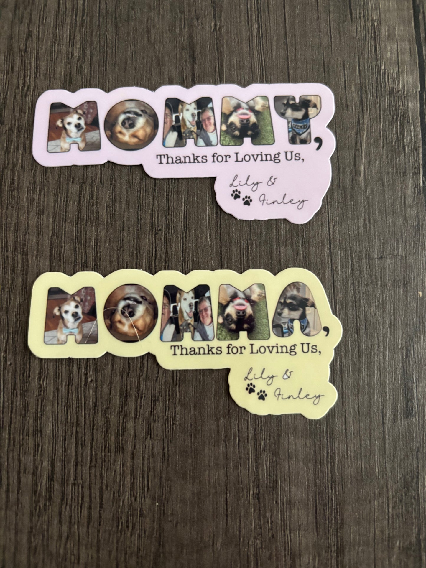 PERSONALIZED PHOTO STICKER