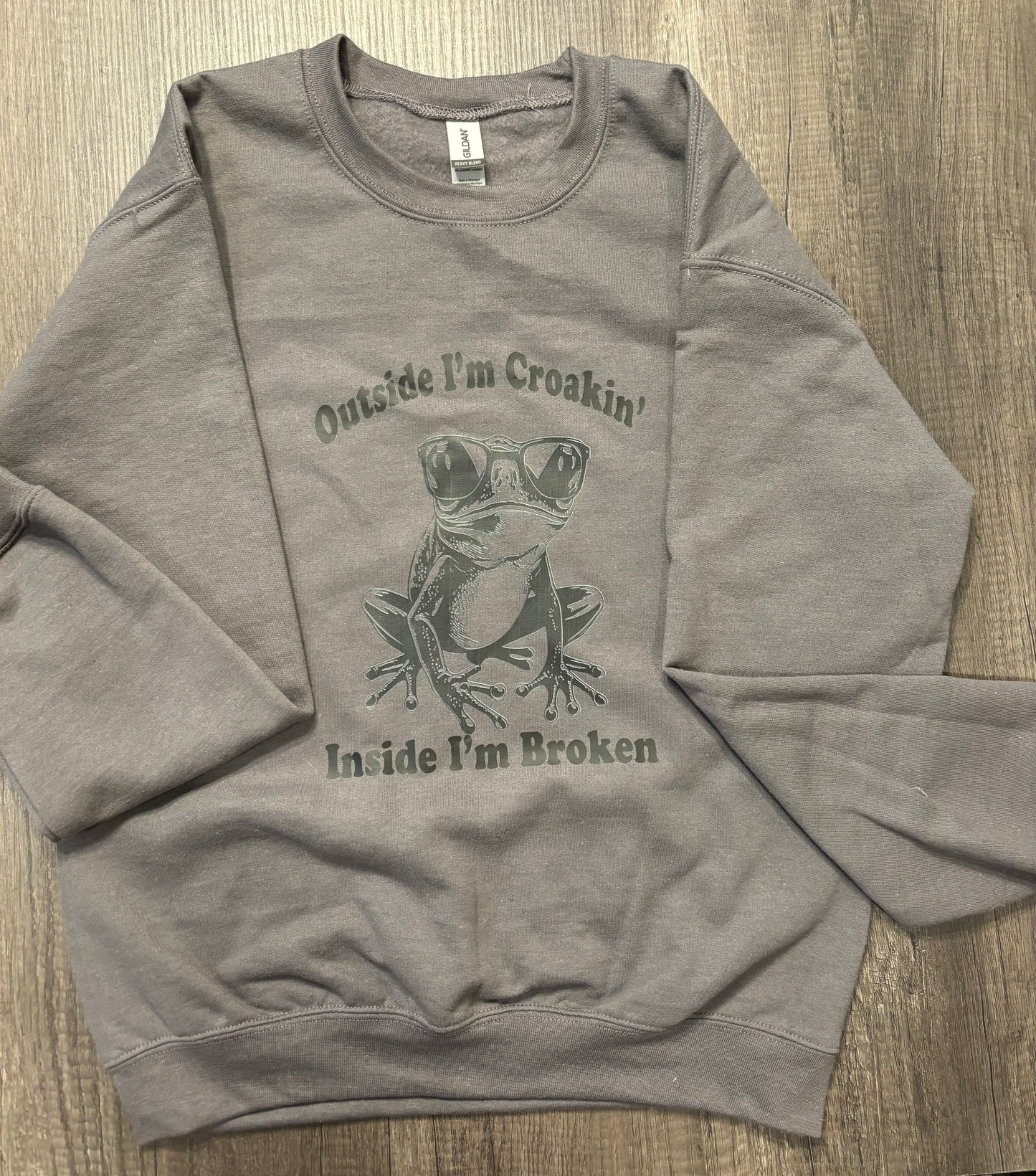 OUTSIDE I’M CROAKIN SHIRT