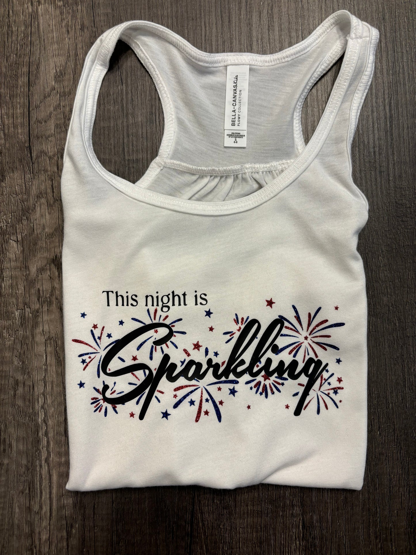 THIS NIGHT IS SPARKLING SHIRT ADULT
