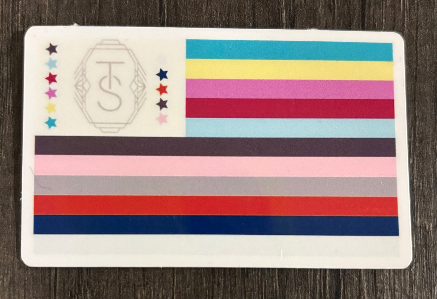 TAYPENDENCE FLAG STICKER