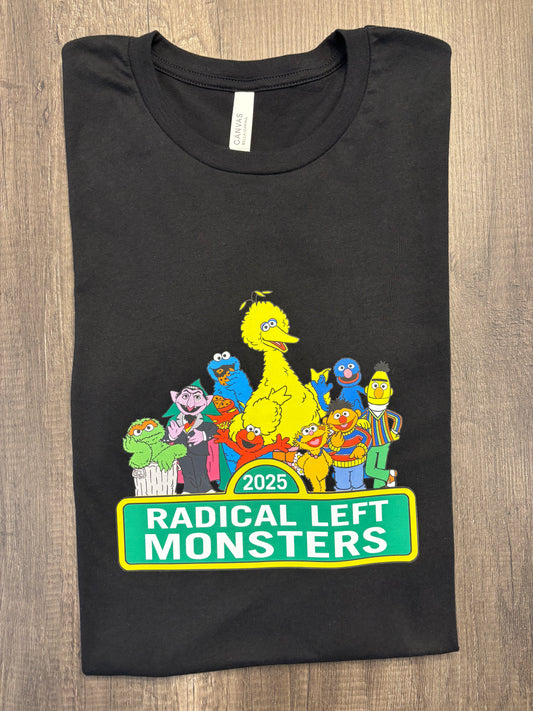 RADICAL LEFT MONSTERS SHIRT (ADULT)