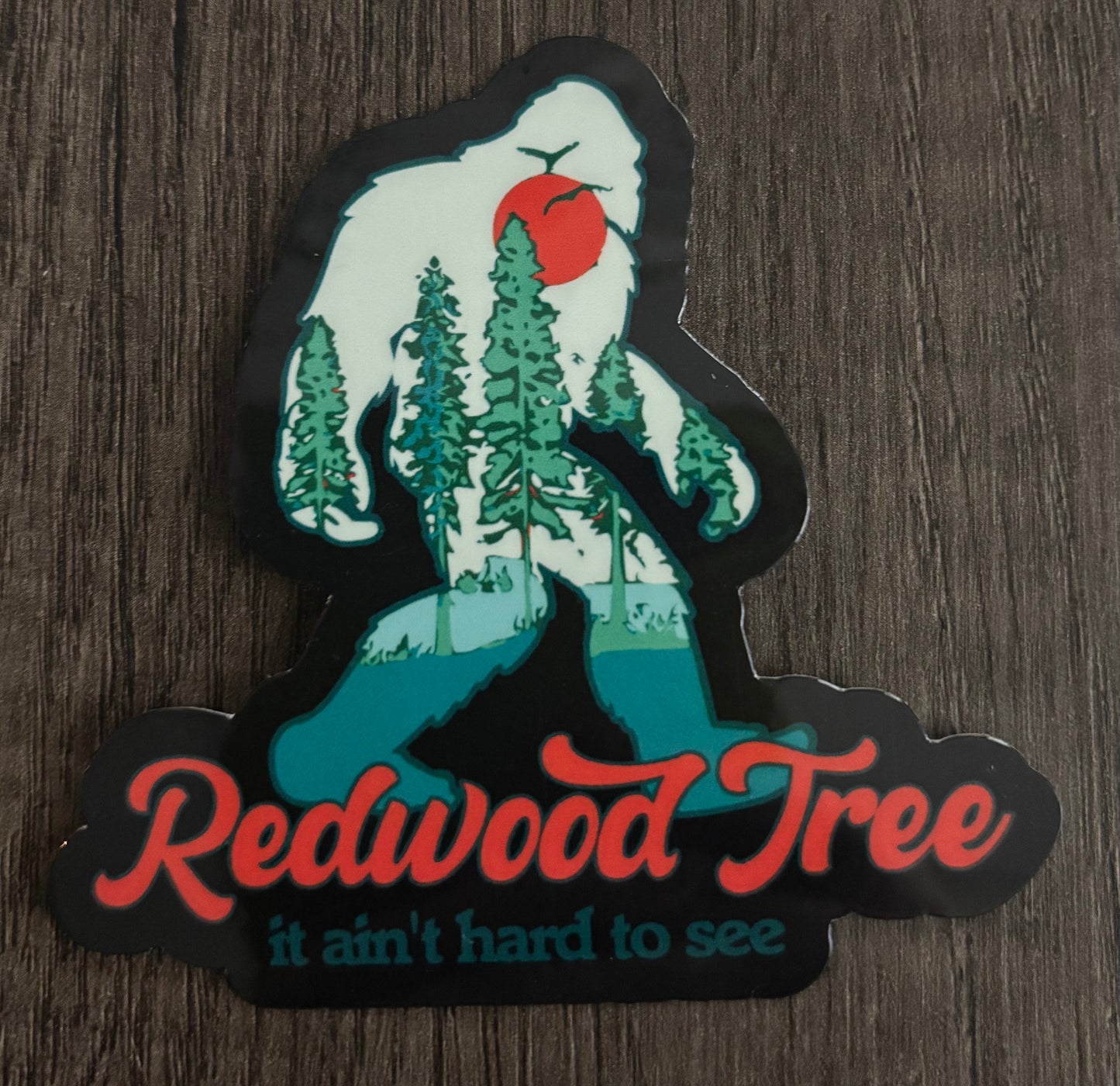 REDWOOD TREE STICKER
