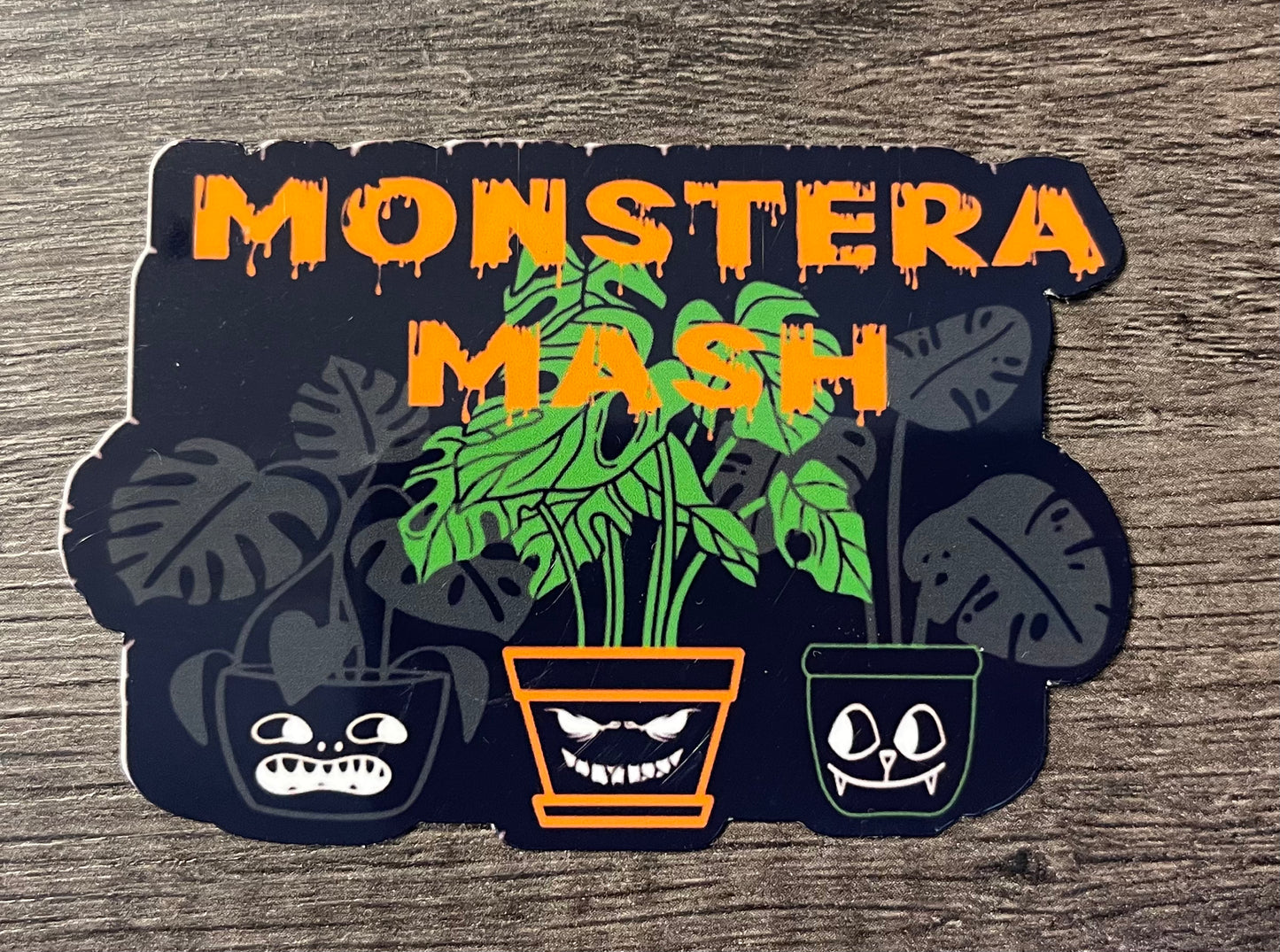 Monstera Mash Sticker