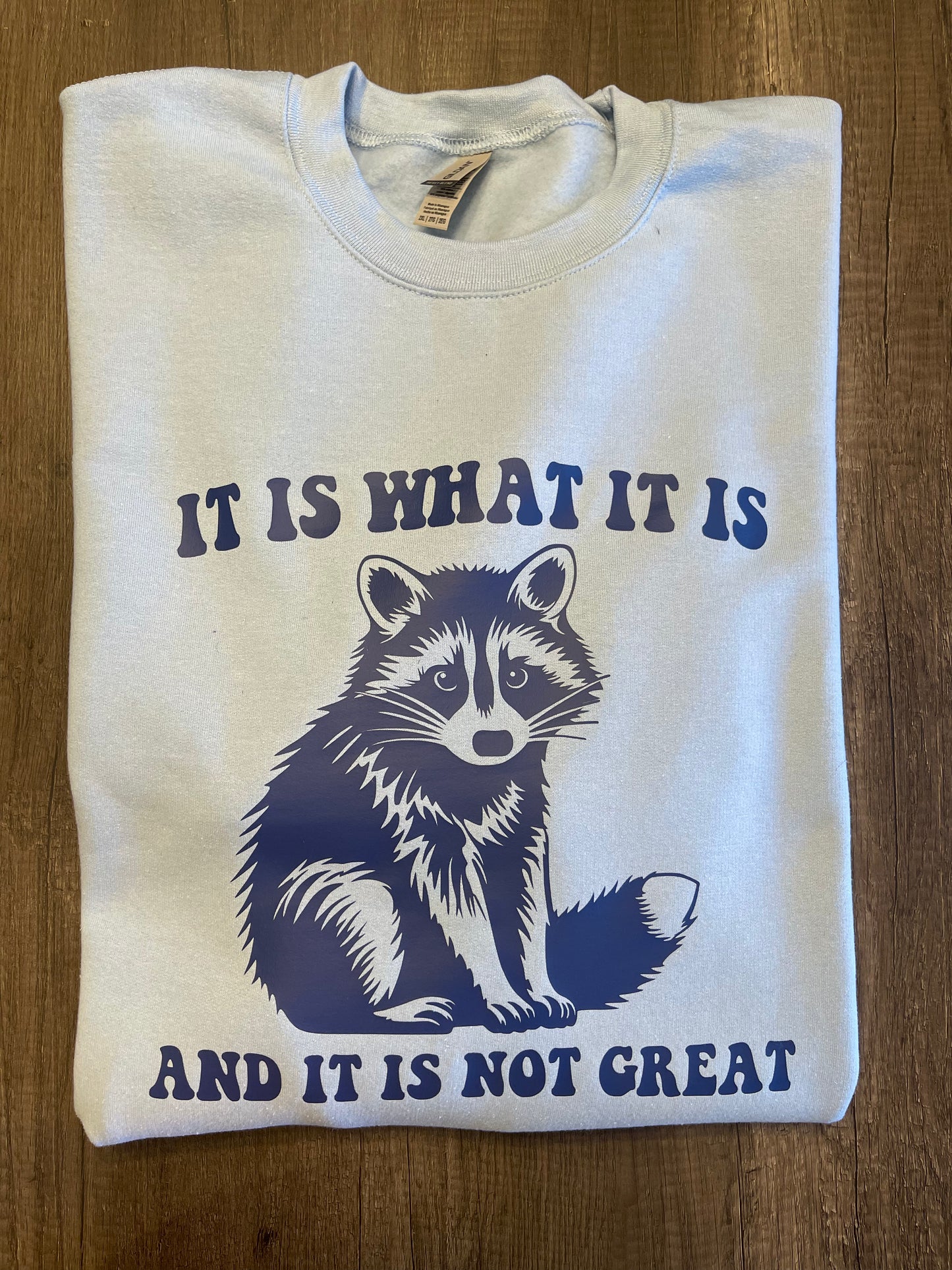 IT IS WHAT IT IS AND IT IS NOT GREAT SHIRT