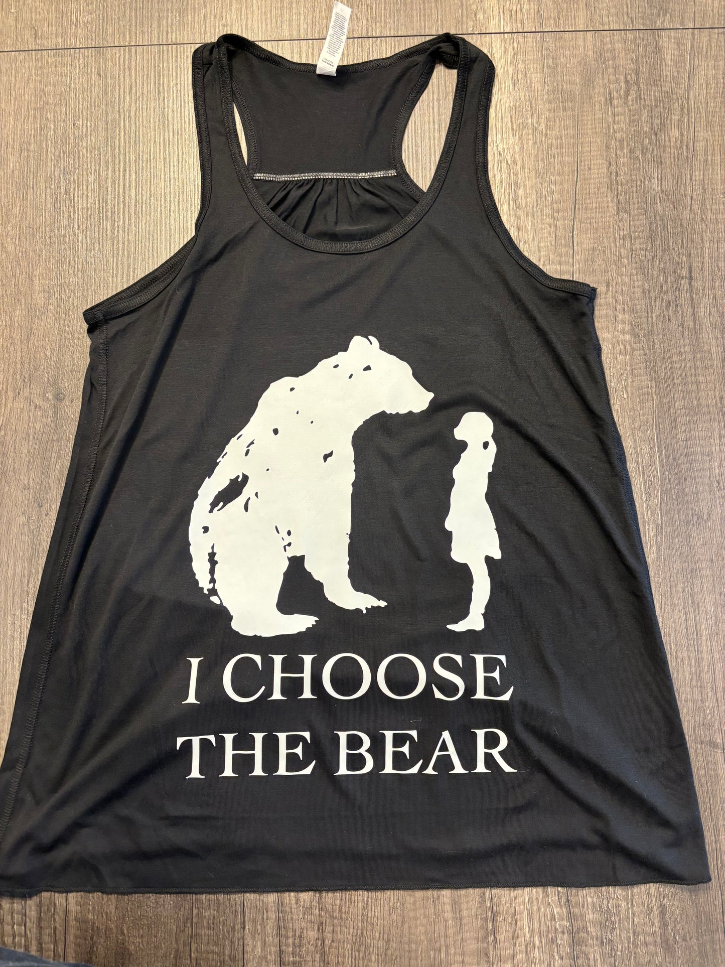 I CHOOSE THE BEAR SILHOUETTE SHIRT