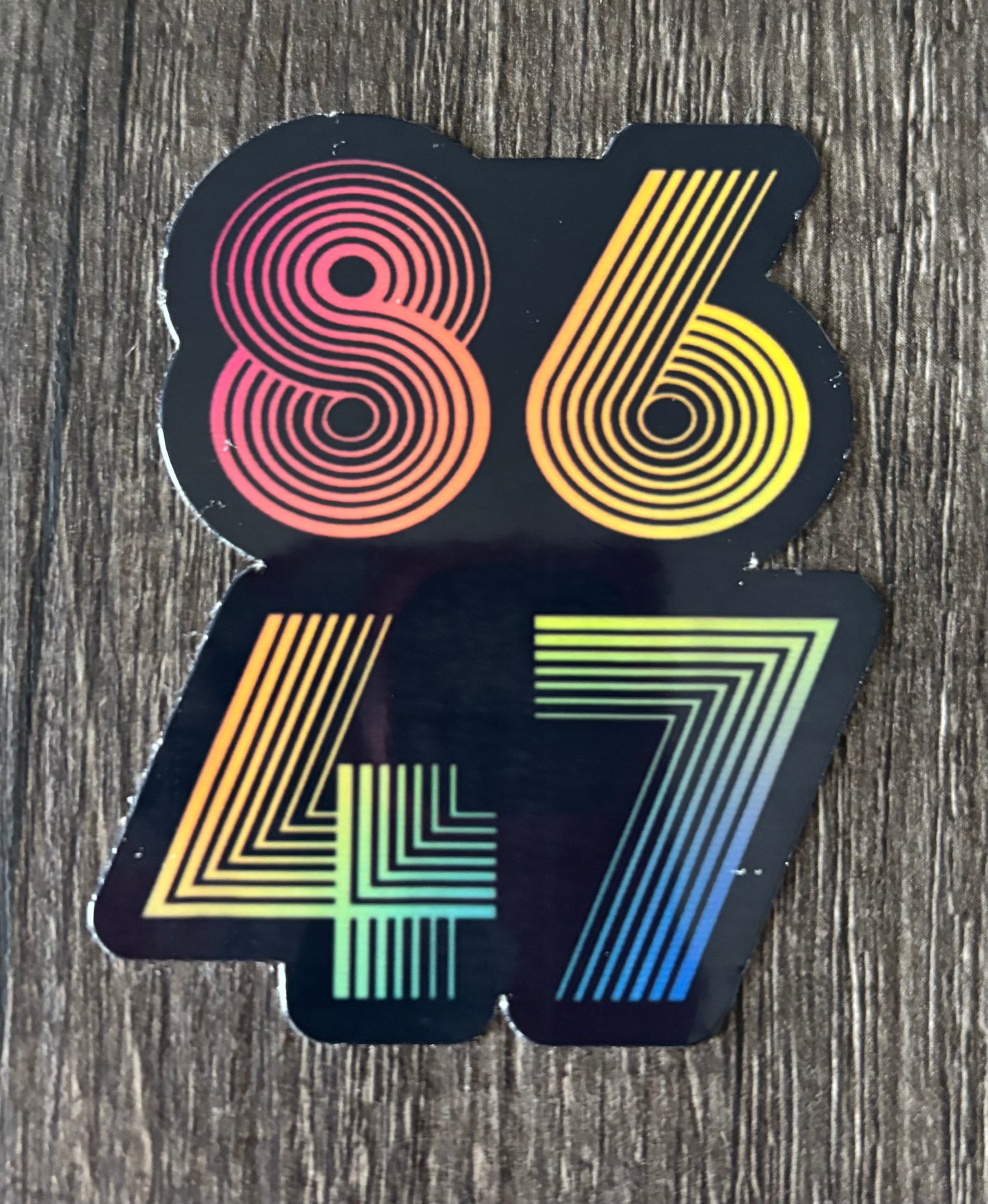 RAINBOW 8647 STICKER