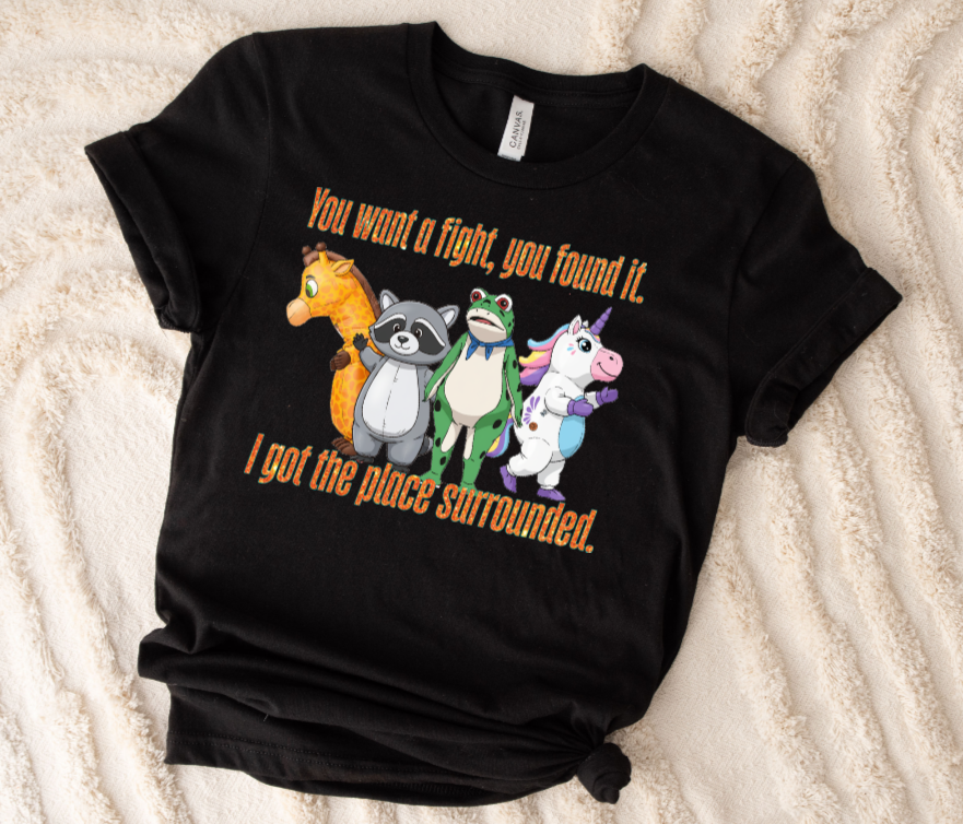 YOU WANT A FIGHT YOU FOUND IT SHIRT