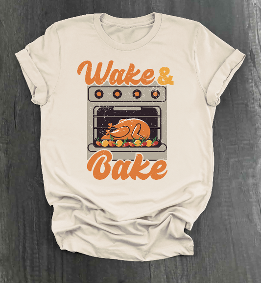 Wake & Bake Thanksgiving T-shirt