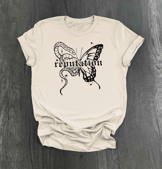 REPUTATION BUTTERFLY SHIRT