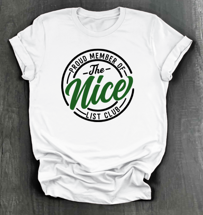 NICE LIST CLUB SHIRT