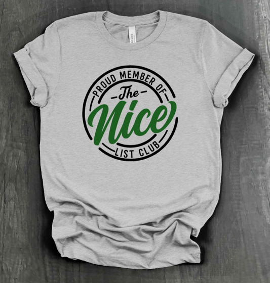 NICE LIST CLUB SHIRT