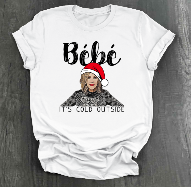 BEBE IT’S COLD OUTSIDE SHIRT