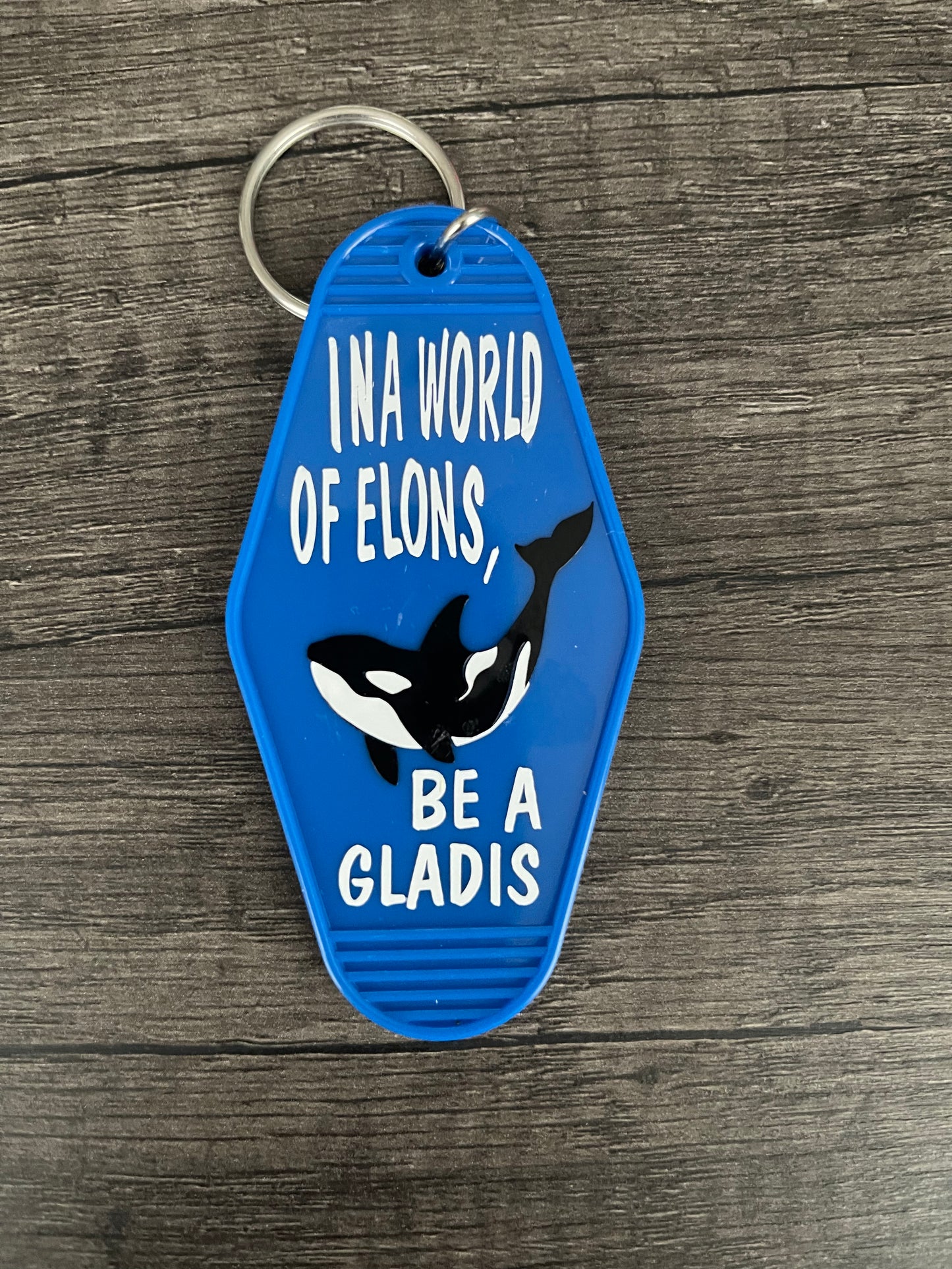 In a World Full of Elons, Be a Gladis Keychain