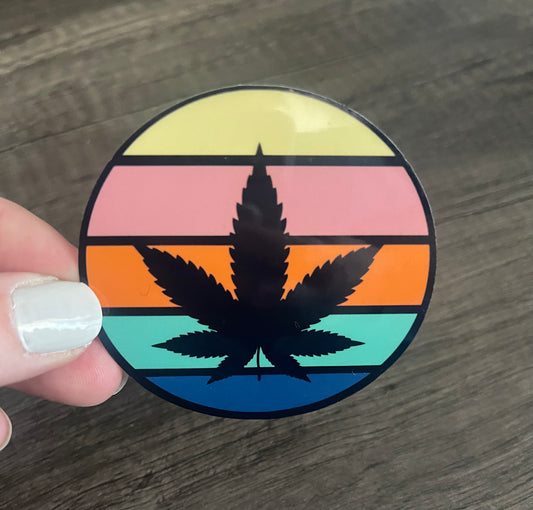 Retro Oui’d Sticker