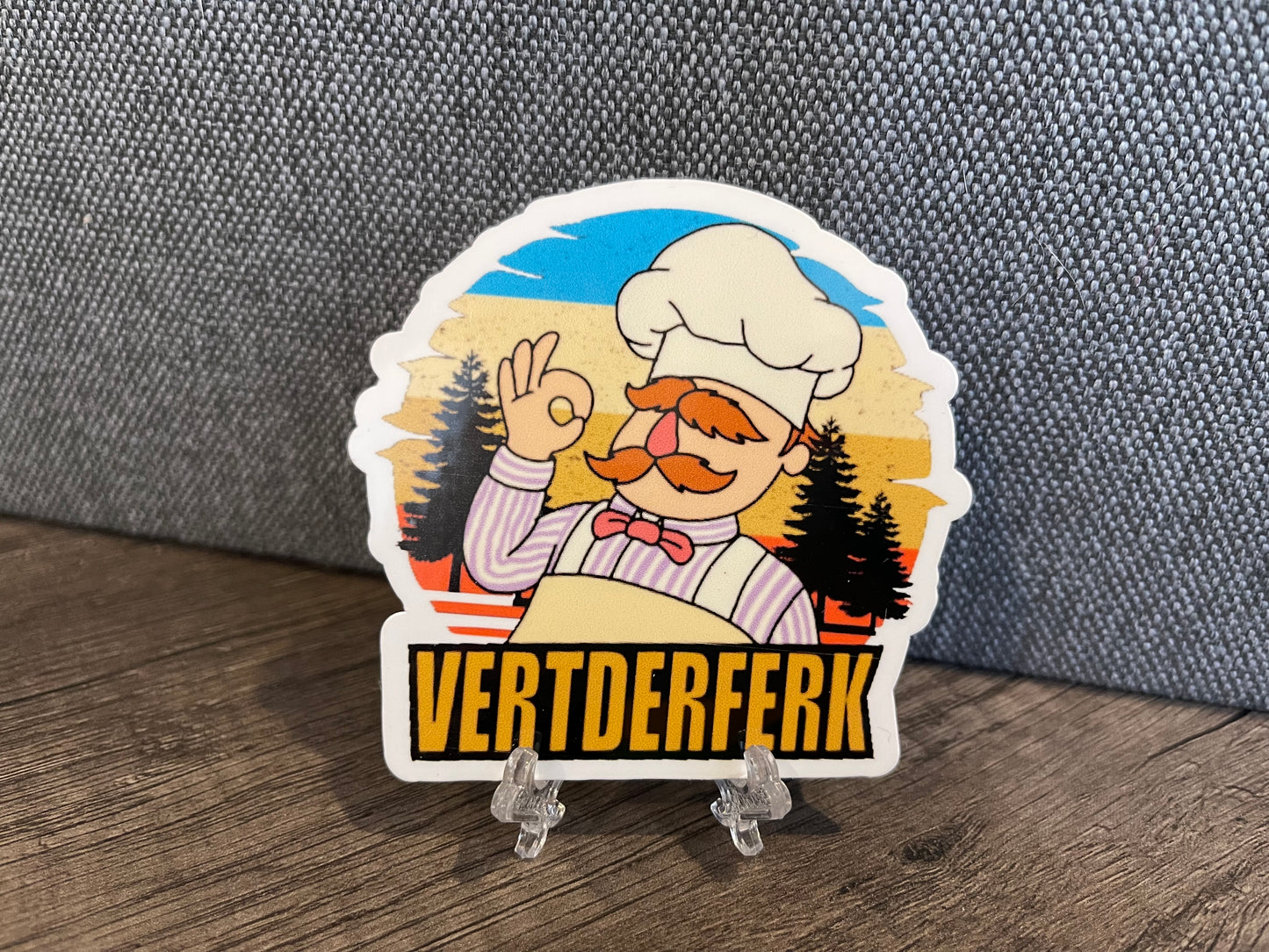 SWEDISH CHEF STICKER