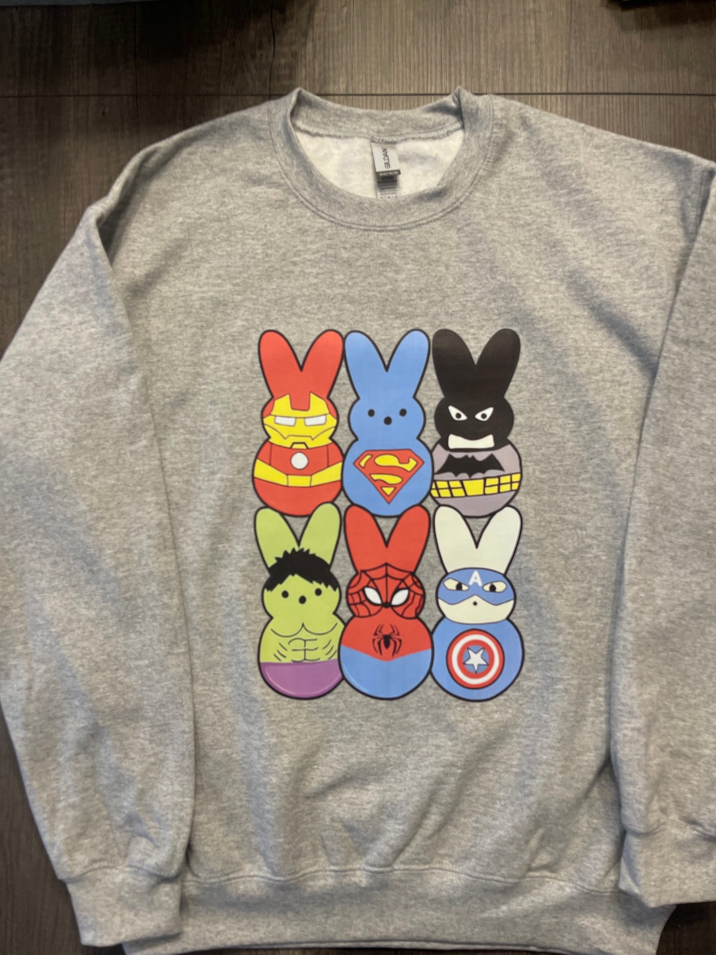 SUPER HERO PEEPS KIDS SHIRT