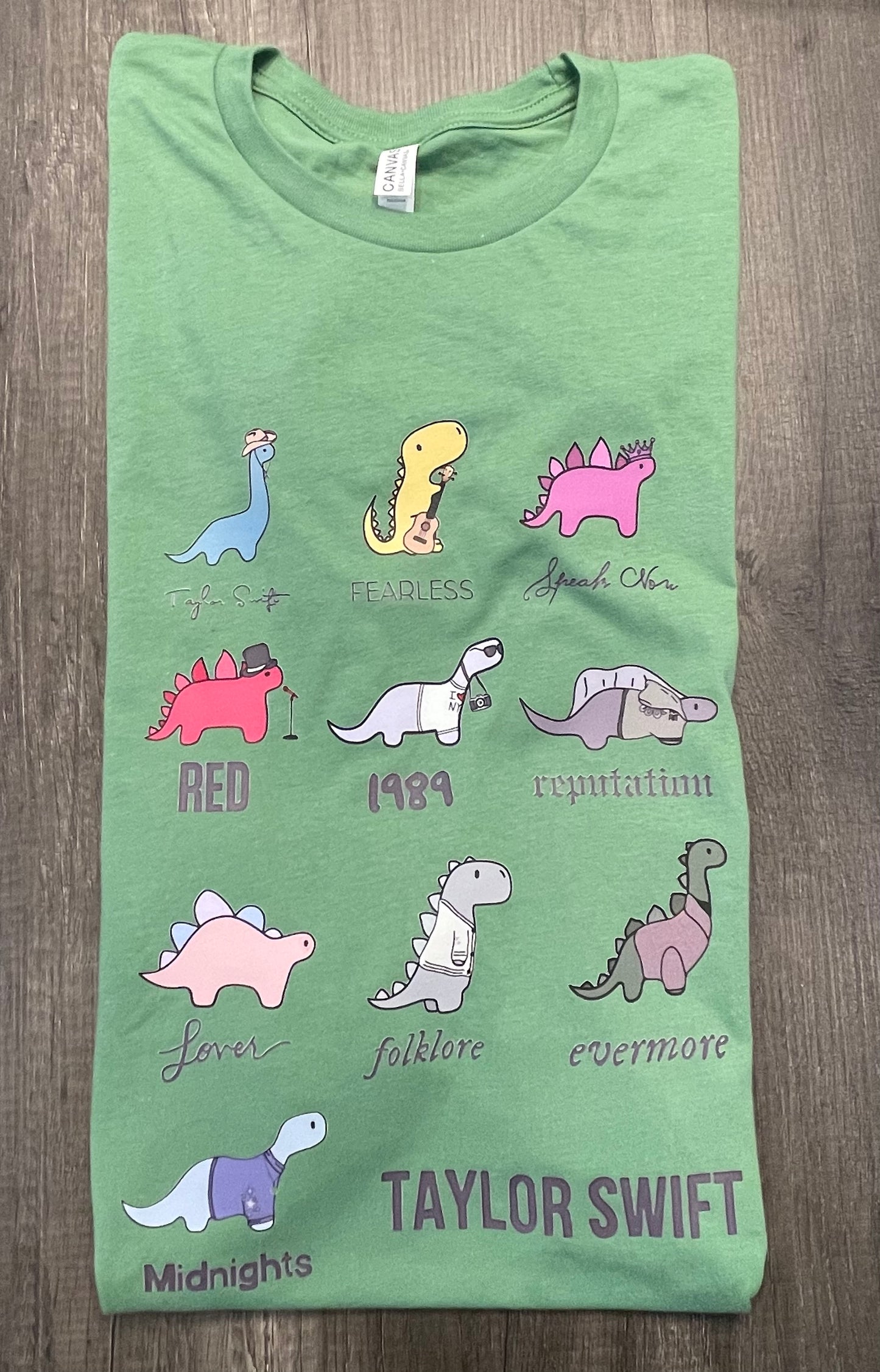 DINO ERAS ADULT SHIRT