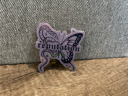 REPUTATION BUTTERFLY STICKER