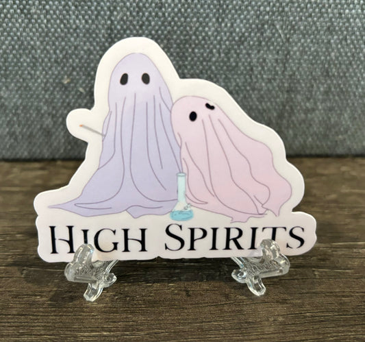 HIGH SPIRITS STICKER