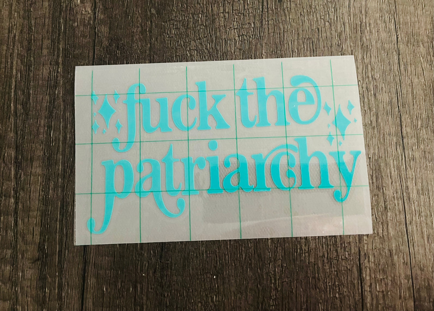 FUCK THE PATRIARCHY DECAL