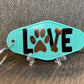 LOVE DOG KEYCHAIN