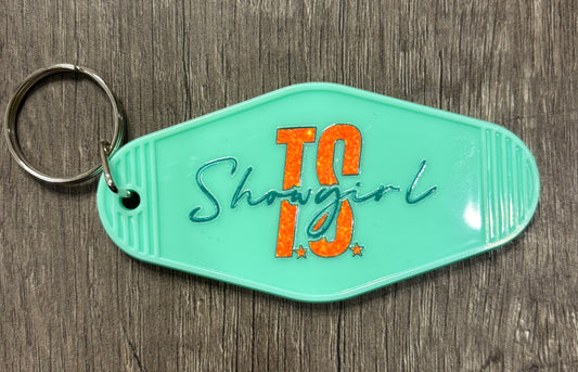 TS SHOWGIRL KEYCHAIN