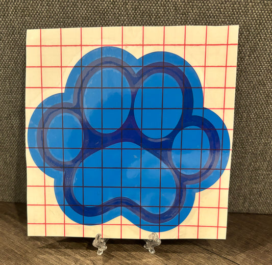 PAW PRINT DECAL