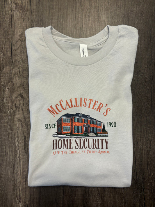 MCCALLISTER’S HOME SECURITY KIDS SHIRT