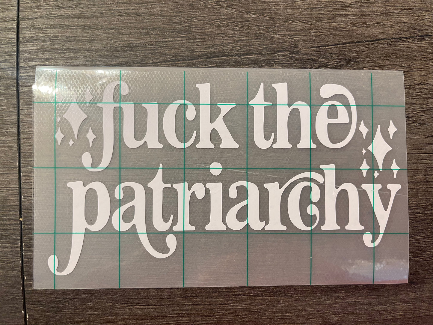 FUCK THE PATRIARCHY DECAL