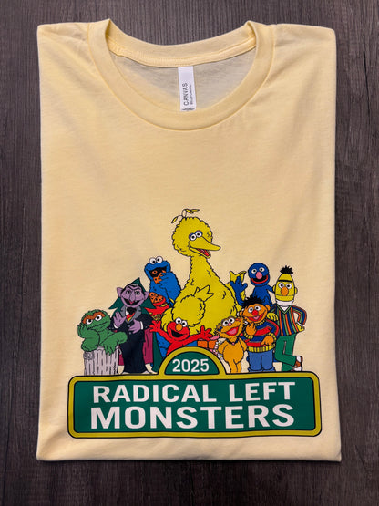 RADICAL LEFT MONSTERS SHIRT (ADULT)