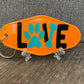 LOVE DOG KEYCHAIN