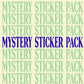 Mystery Sticker Packs!!