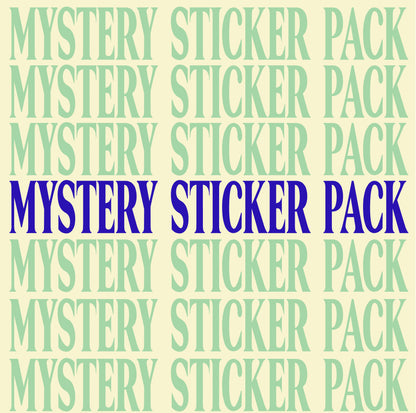 Mystery Sticker Packs!!
