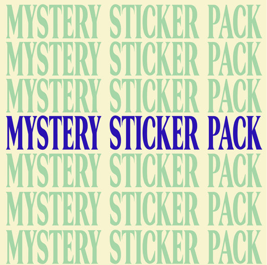 Mystery Sticker Packs!!