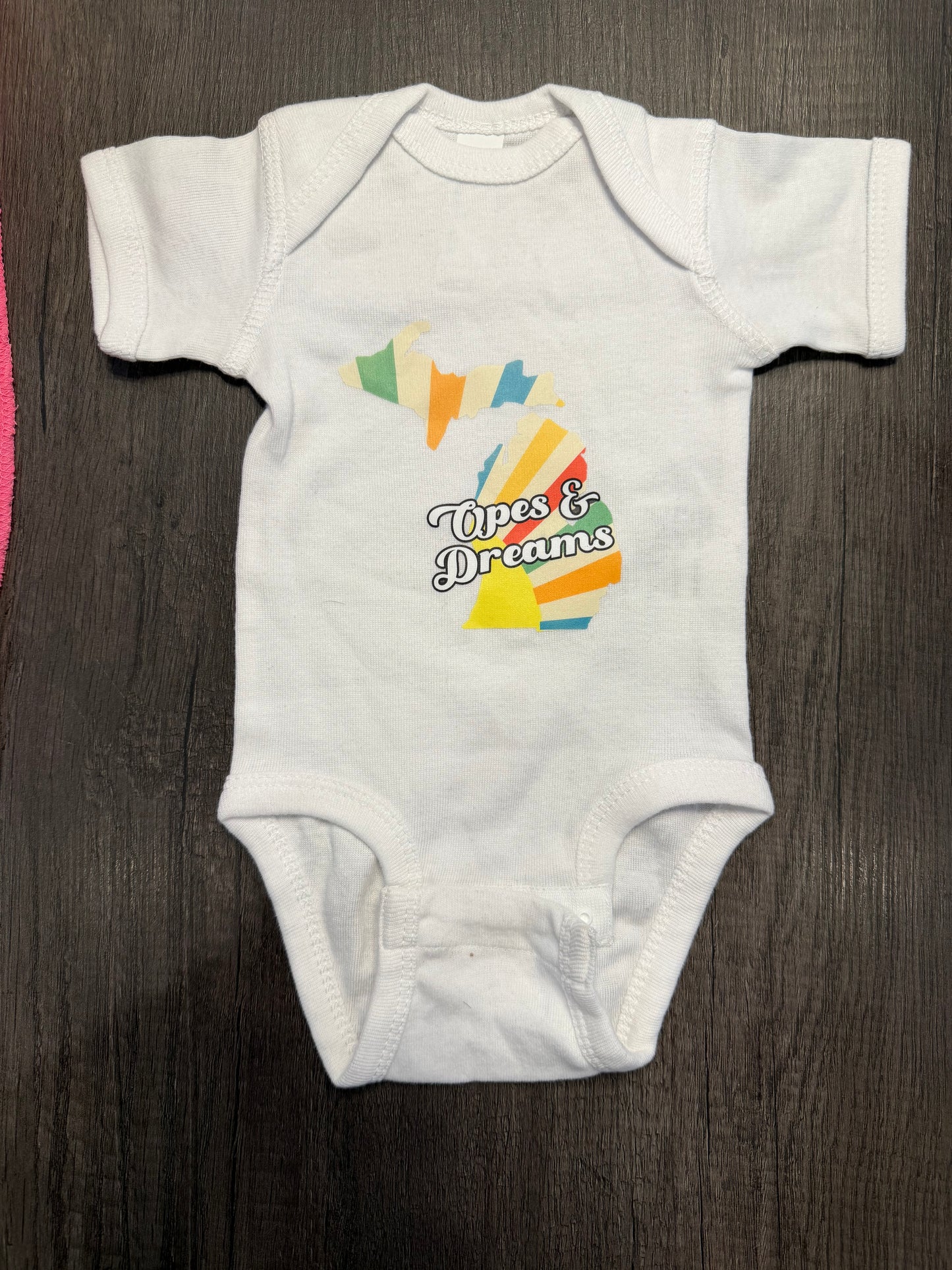 OPES AND DREAMS ONESIE, NEWBORN