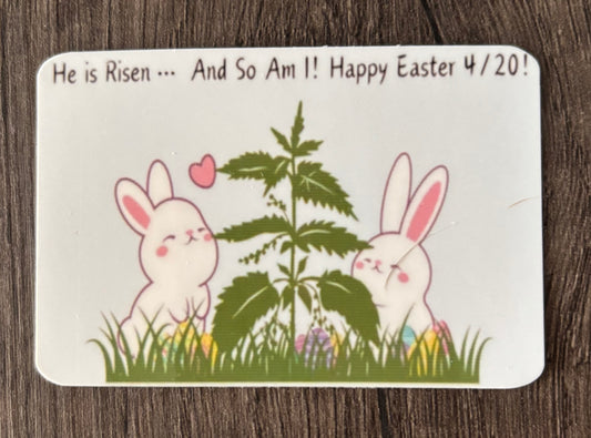 HE IS RISEN AND SO AM I STICKER