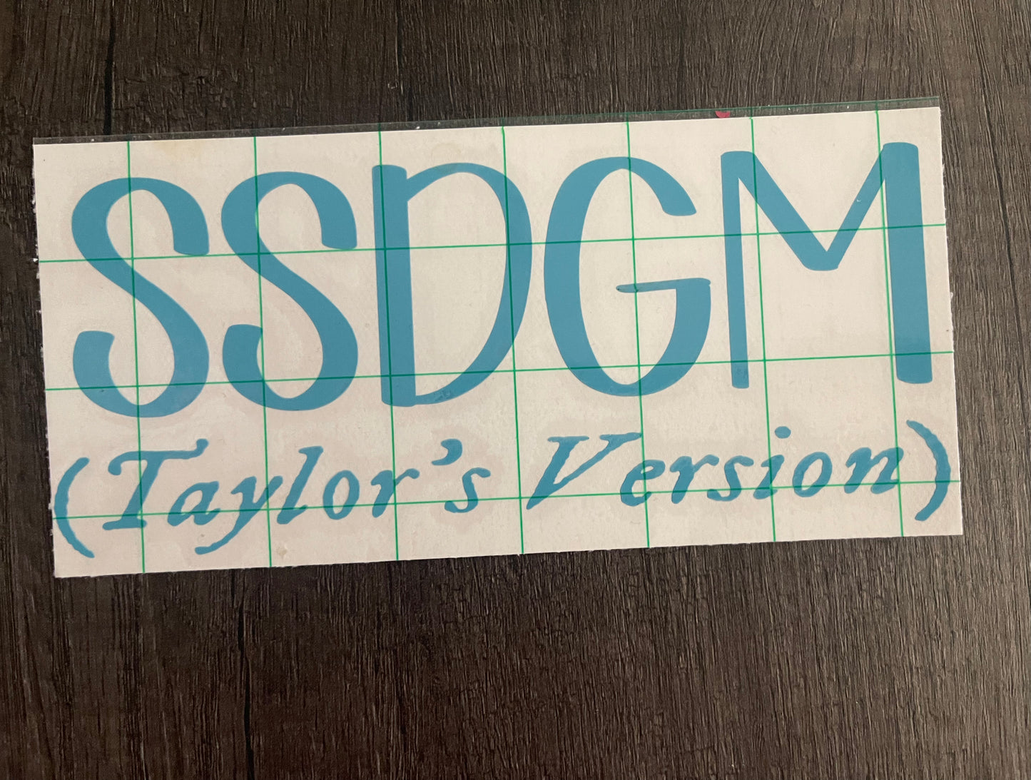 SSDGM (Taylor's Version) Decal