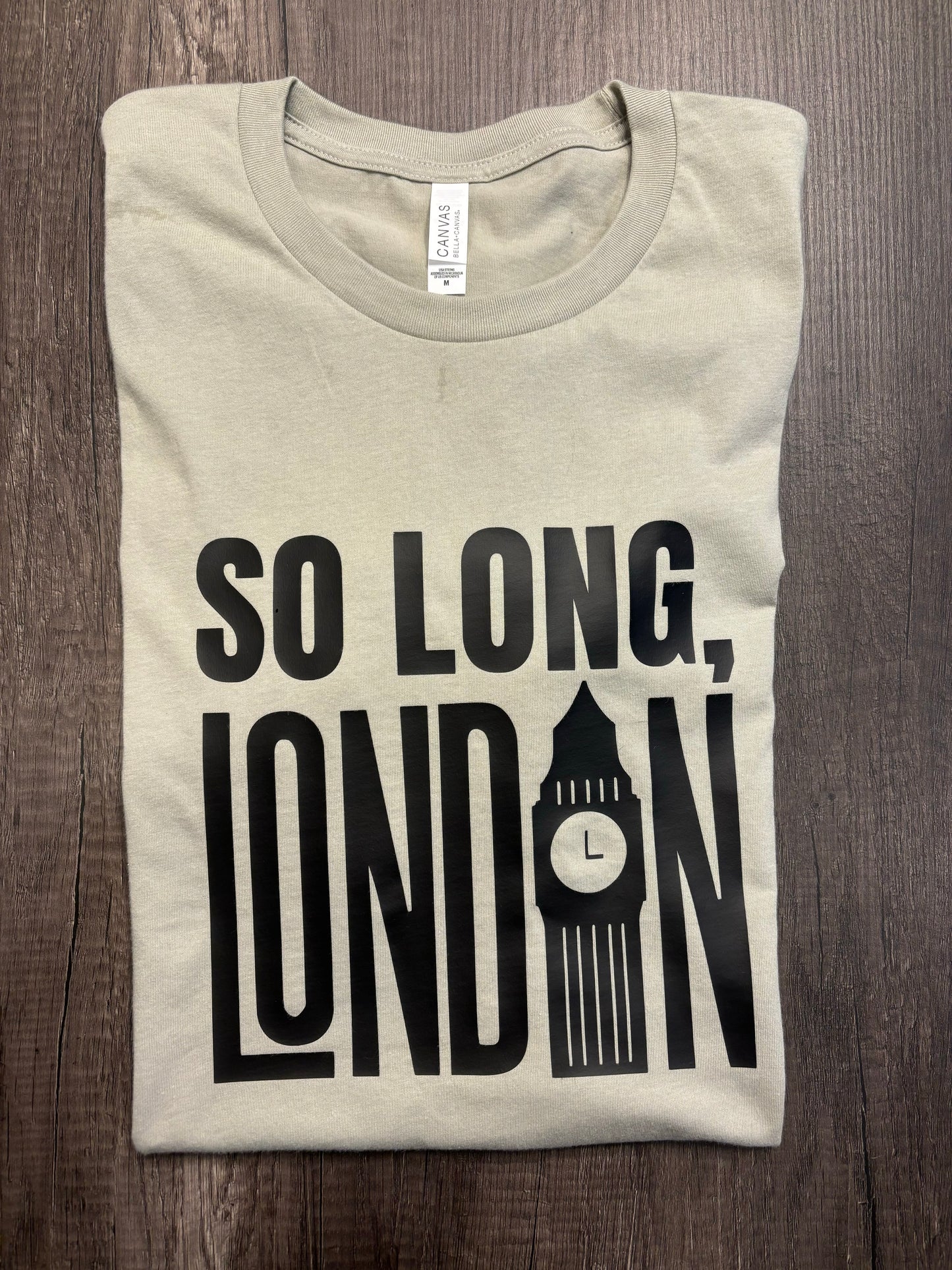 SO LONG, LONDON SHIRT