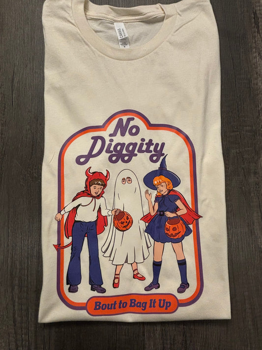 NO DIGGITY HALLOWEEN SHIRT