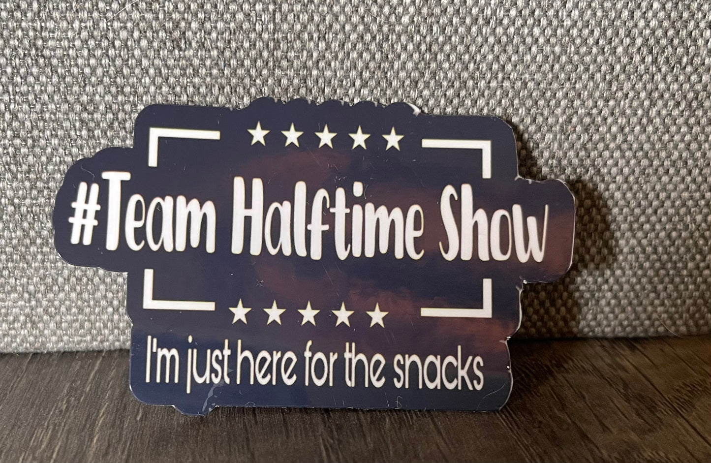 Team Halftime Show Sticker