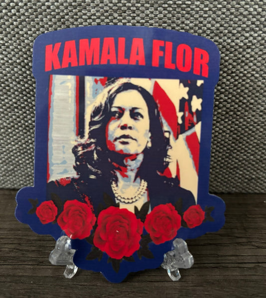 KAMALA FLOR STICKER