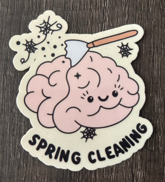 SPRING CLEANING STICKER