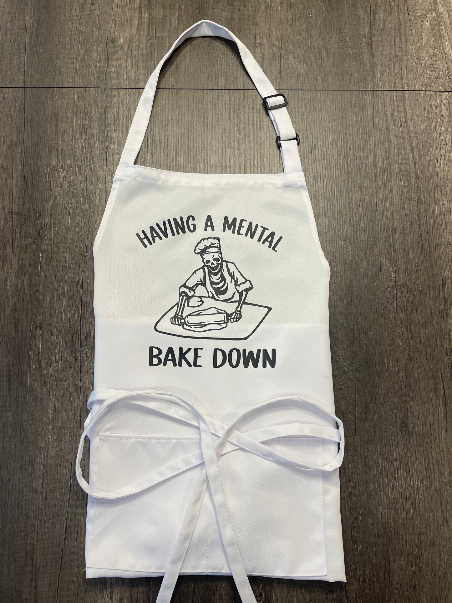 HAVING A MENTAL BAKE DOWN APRON