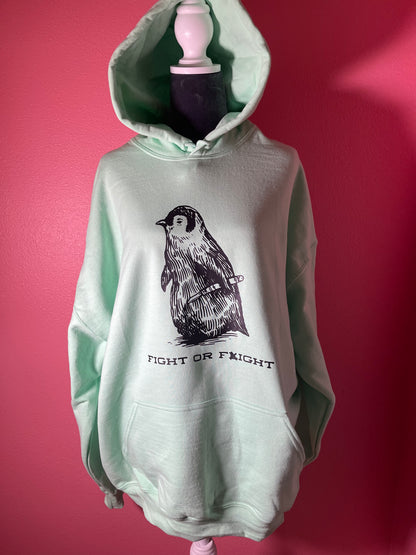 FIGHT OR FIGHT PENGUIN SHIRT