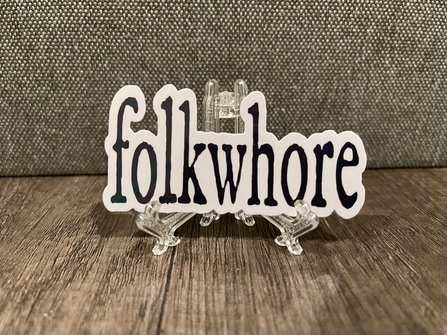 FOLKWHORE STICKER