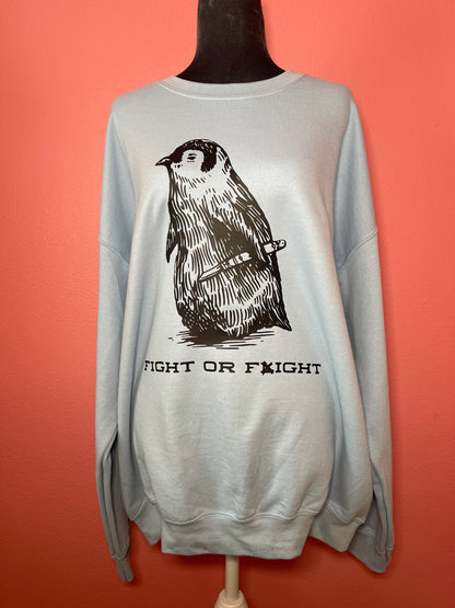 FIGHT OR FIGHT PENGUIN SHIRT