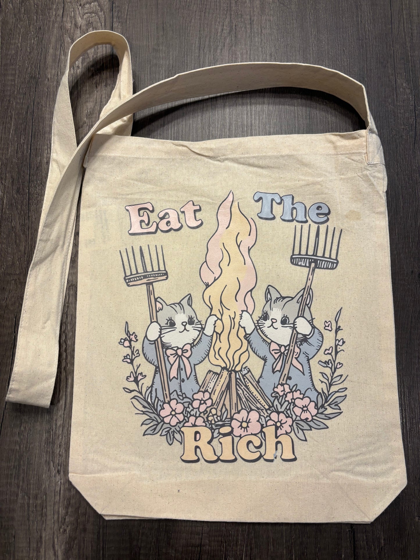 EAT THE RICH KITTENS SHIRT